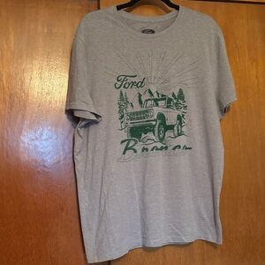 Ford Bronco Gray and Green T-Shirt